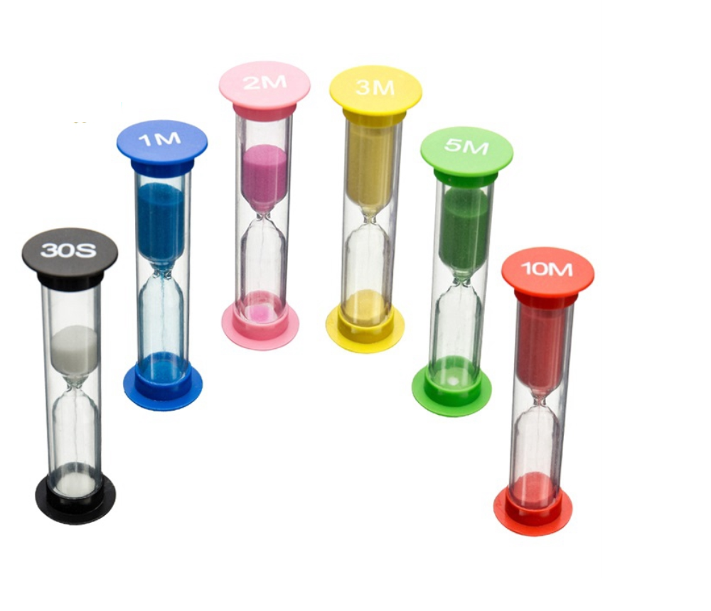 Colorful Sand Hourglass 5 Pcs /6 PCs