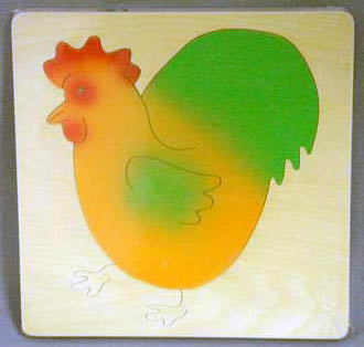 Life Cycle of Hen / Chicken - Layer wooden Puzzle