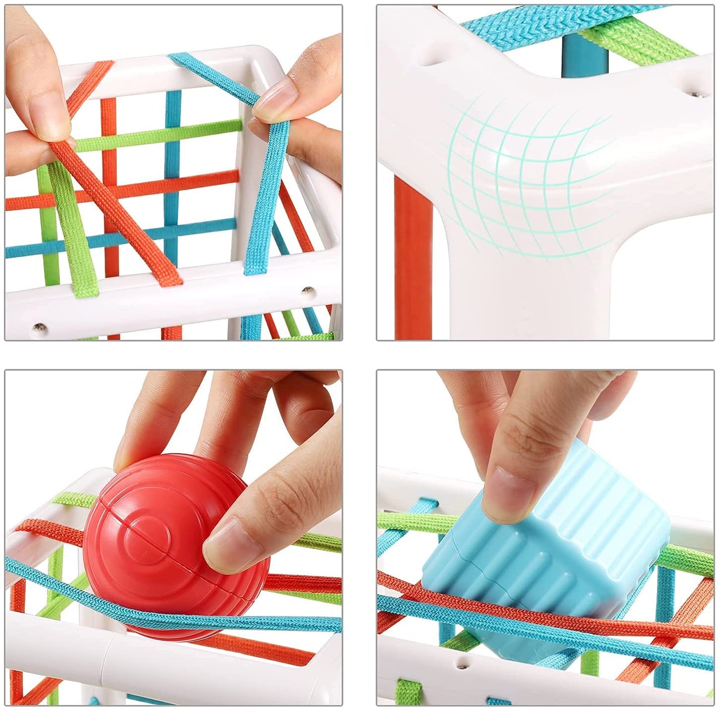 Sensory Bin Storage - Shape Sorting Sorter - Fine Motor / Concentration Development