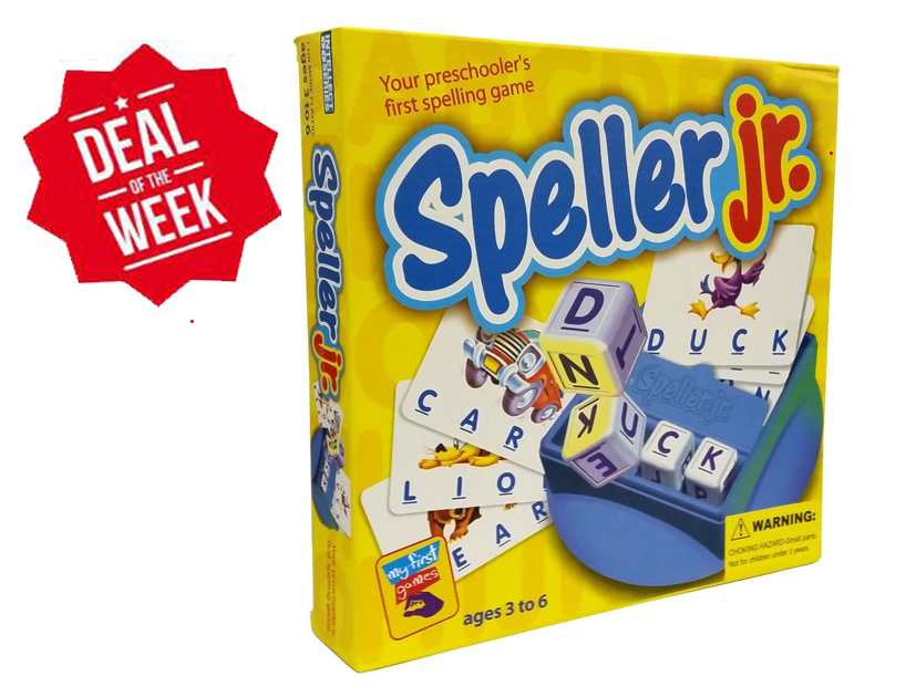 Speller Jr. - Spelling Game for Preschool children - 3 & 4 letter words