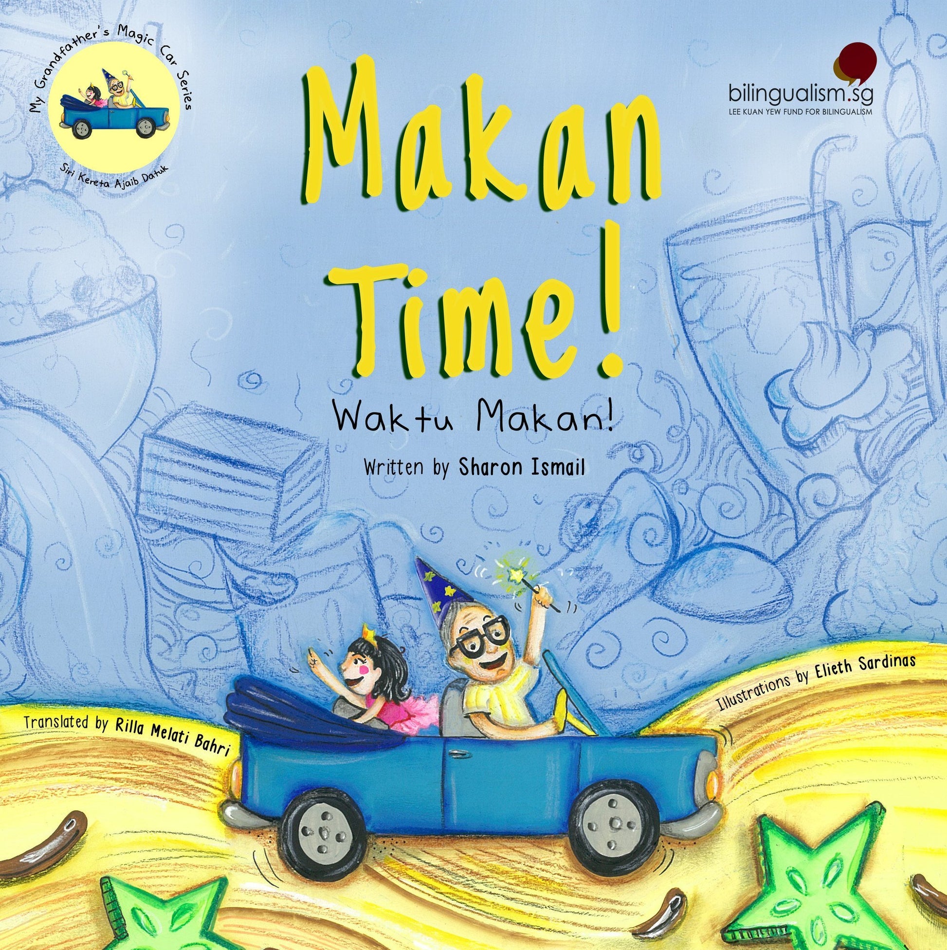 Bilingual Books - Baju Melayu Ati & Makan Time with CD - RightToLearn.com.sg
 - 2