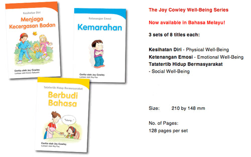 Joy Cowley -Physical Well Being Series Books - Kesihatan Diri - Malay - RightToLearn.com.sg
 - 2