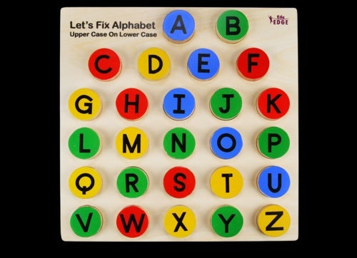 Matching Uppercase Letters to Lowercase Letters - RightToLearn.com.sg
