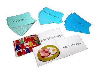 Montessori Blue Scheme - Phonetic Phrases & Sentences Booklets - RightToLearn.com.sg
 - 1