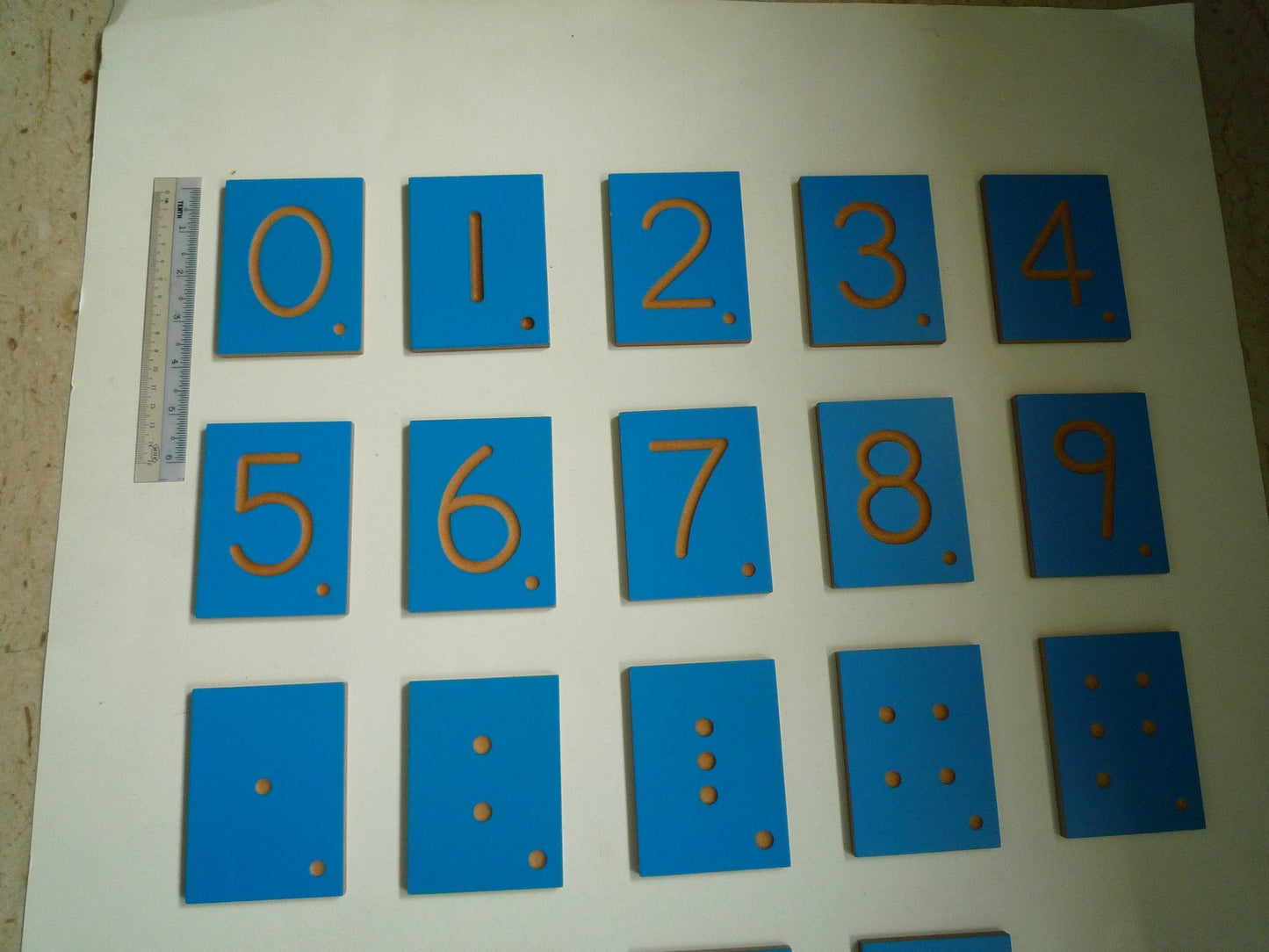 Montessori Letters/ Numbers/ Dots/ operation Symbols Tracing Tiles - RightToLearn.com.sg
 - 11