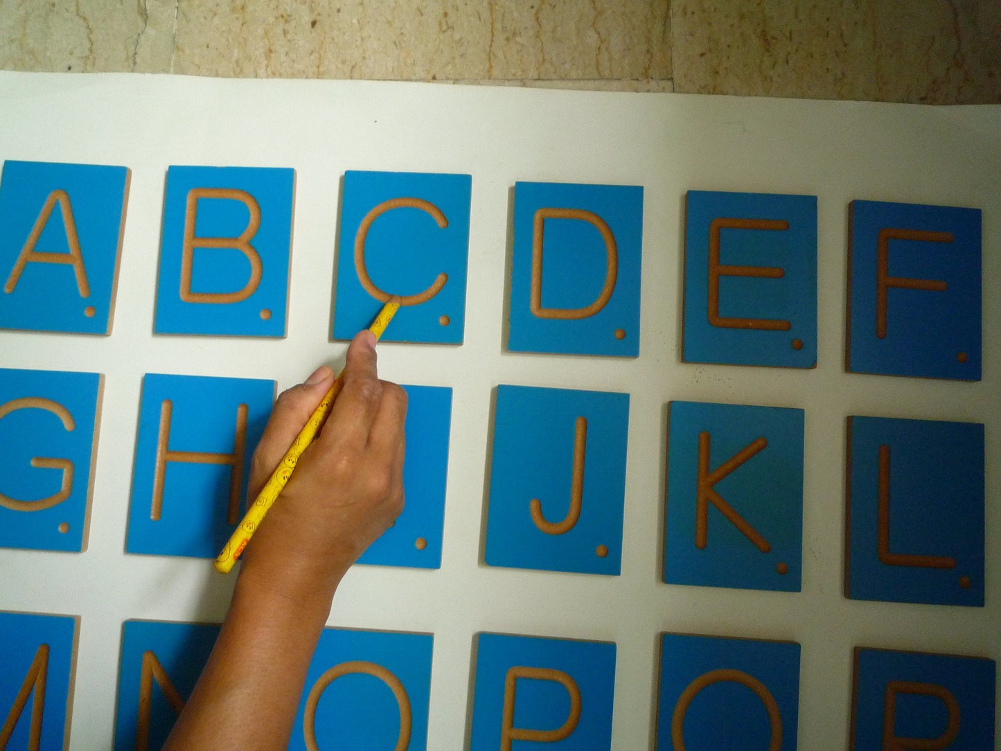 Montessori Letters/ Numbers/ Dots/ operation Symbols Tracing Tiles - RightToLearn.com.sg
 - 8