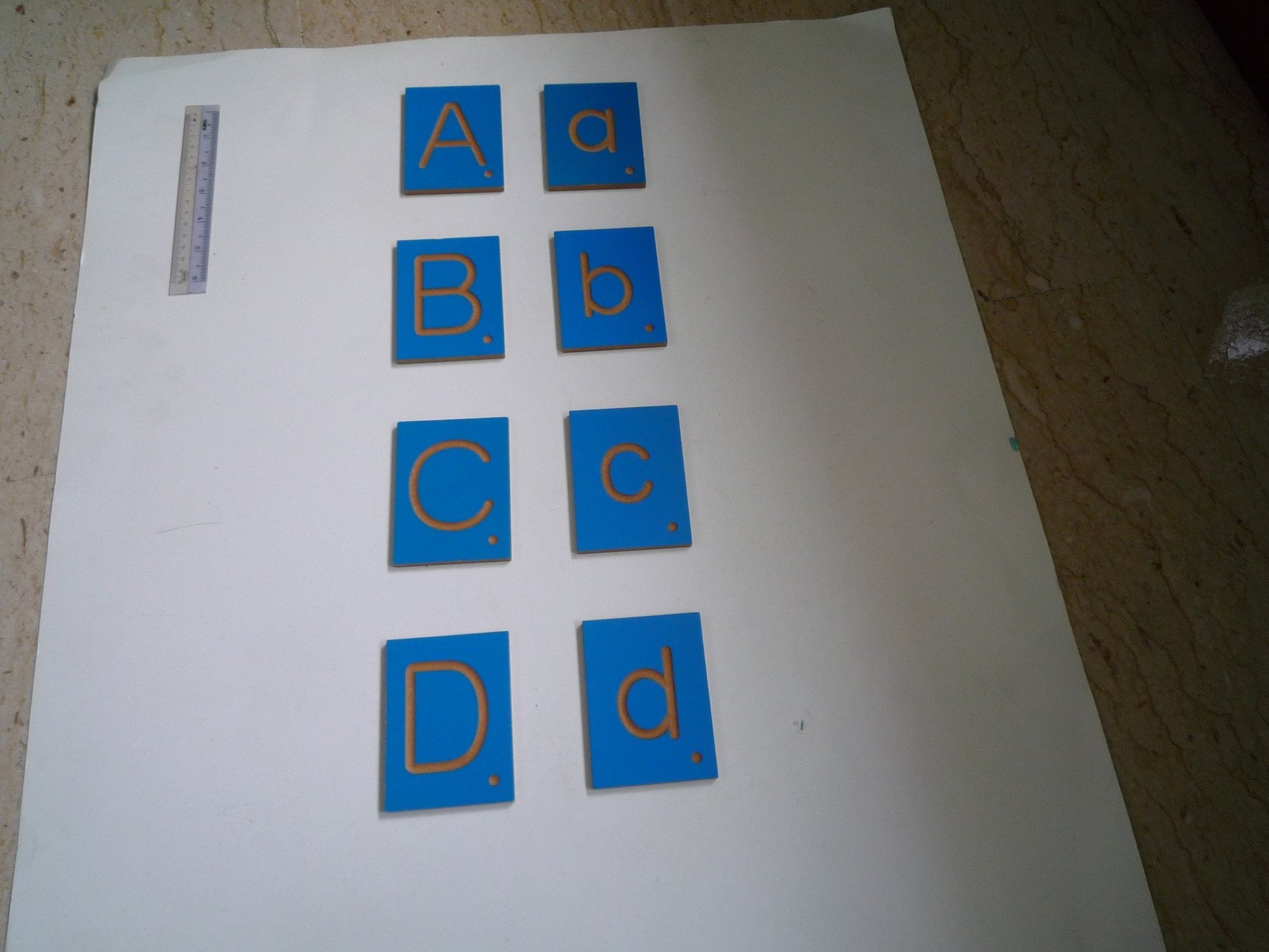 Montessori Letters/ Numbers/ Dots/ operation Symbols Tracing Tiles - RightToLearn.com.sg
 - 9