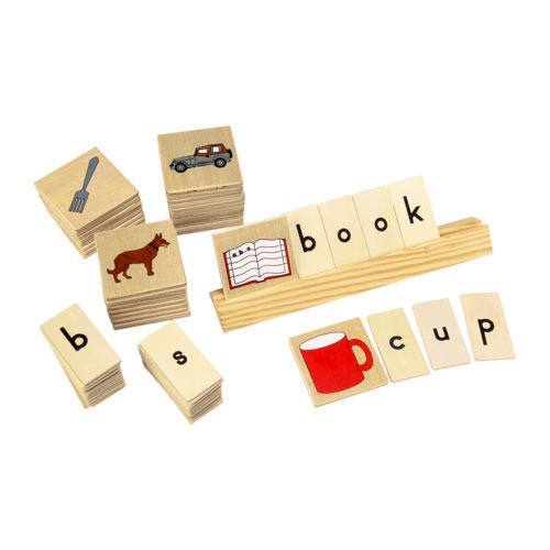 Wooden - Say and Spell - RightToLearn.com.sg
 - 1