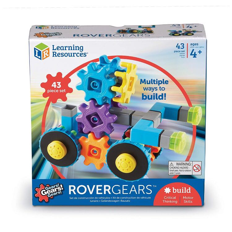 Learning Resources - Gears Gears Gears - Rover Gears 43 pieces ...