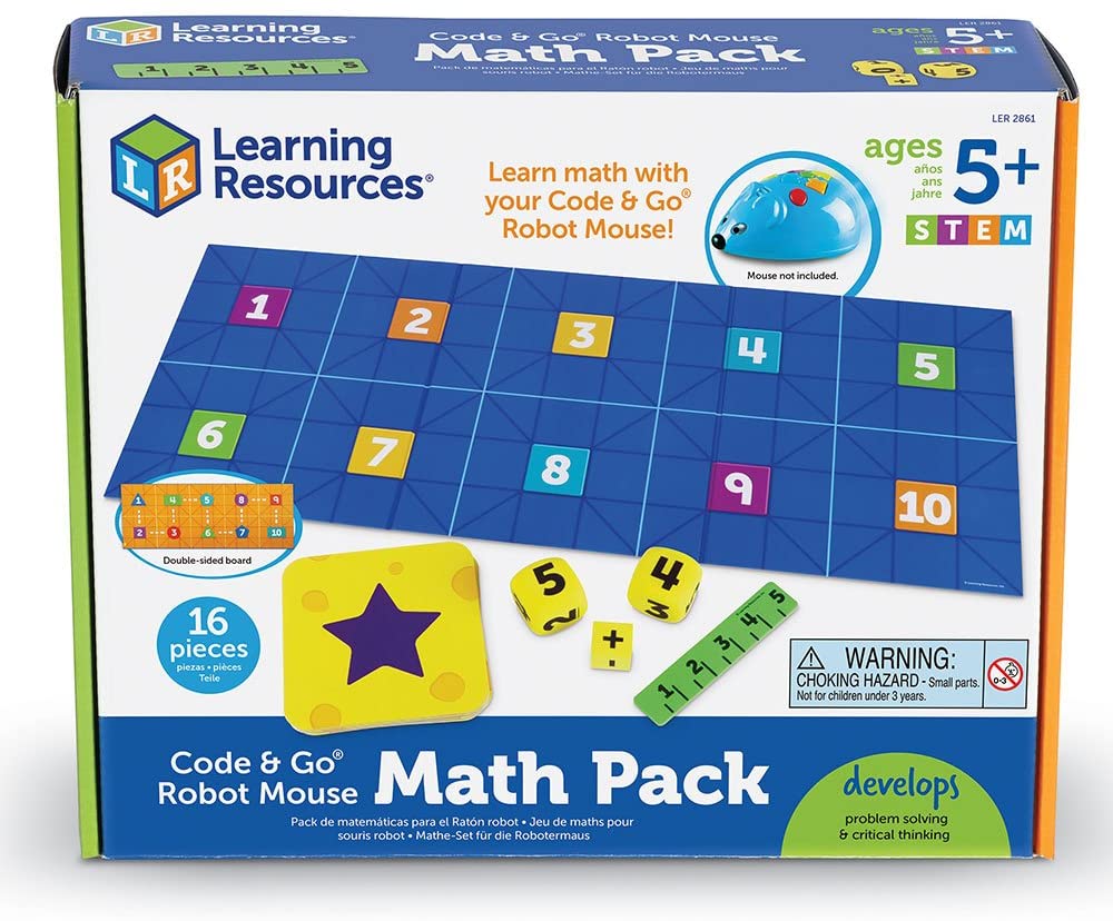 Learning Resources Code & Go Mouse Math Pack