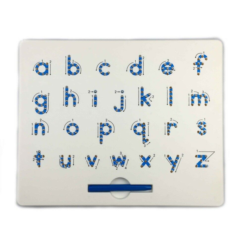 Magnetic lowercase Alphabet Letters Tablet/Board With Stylus Pen