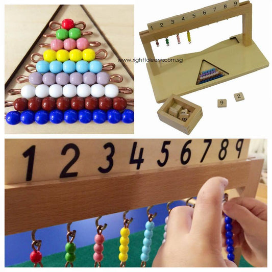 Beads Hanger for 1-9 Short Bead stairs - RightToLearn.com.sg
 - 1