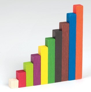 Fraction Bars / Cuisenaire Rods (1 - 10 cm) - RightToLearn.com.sg
 - 1