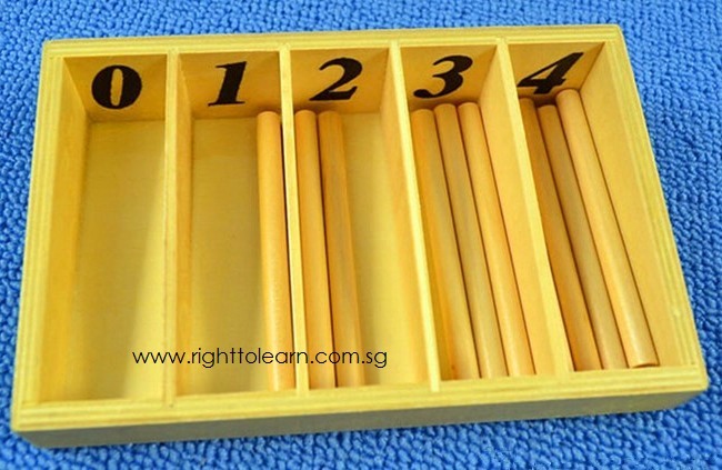 Miniature Wooden Spindle Box - RightToLearn.com.sg
 - 2