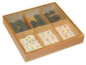 Montessori Checker Board with Number tiles - RightToLearn.com.sg
 - 2