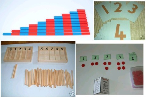 Montessori Mathematics  - Starter Package - Miniature - RightToLearn.com.sg
