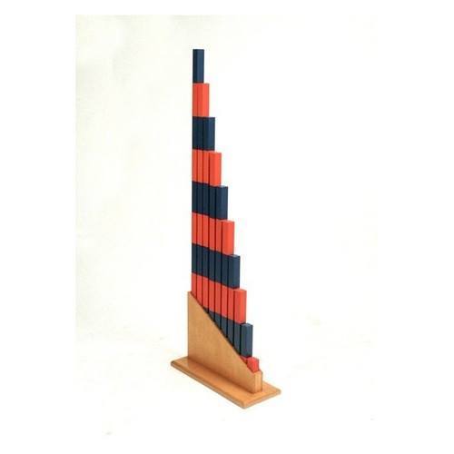 Montessori Number Rods  with stand - Package - RightToLearn.com.sg
