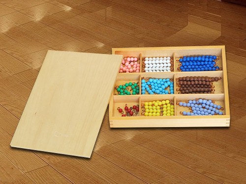 Montessori Short Bead Stair - 1 - RightToLearn.com.sg
