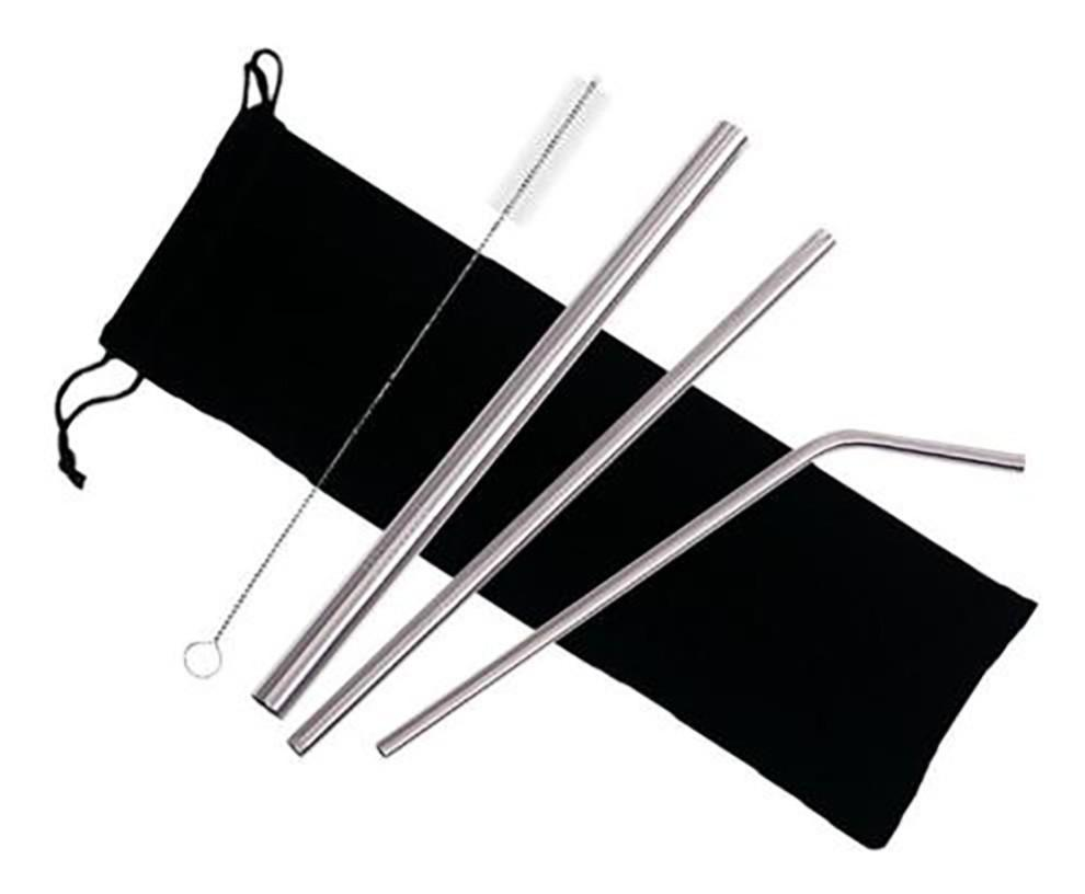 Reusable Stainless Steel Metal Drinking Straw