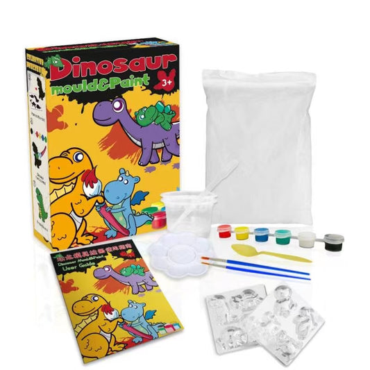 DIY Art & Craft - Mould & Paint DINOSAUR