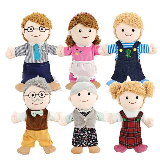 Hand Puppets - Family Pretend Play Dramatization Activity