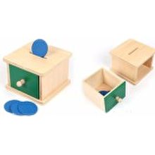 Montessori Imbucare -  Infant Coin Box