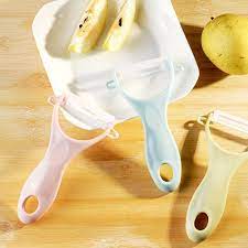 Practical Life - Kids Children Safe ceramic peeler for potato carrot apple