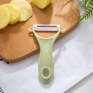 Practical Life - Kids Children Safe ceramic peeler for potato carrot apple