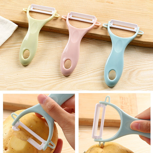 Practical Life - Kids Children Safe ceramic peeler for potato carrot apple