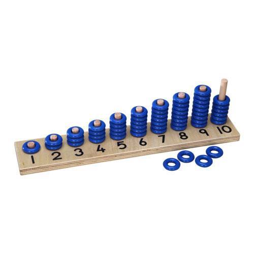 Numerical Ring Stacker - Numbers 1-10 - RightToLearn.com.sg
