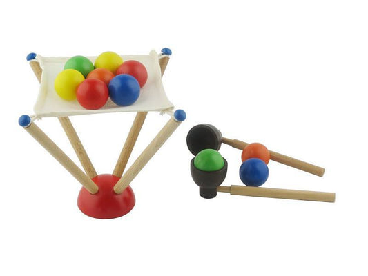 Wooden Scooping Balls Game - RightToLearn.com.sg
 - 1