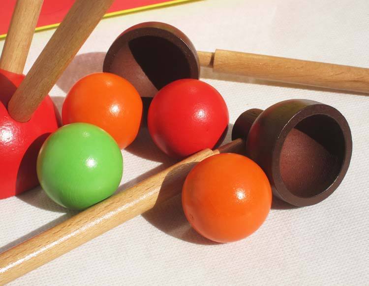 Wooden Scooping Balls Game - RightToLearn.com.sg
 - 3