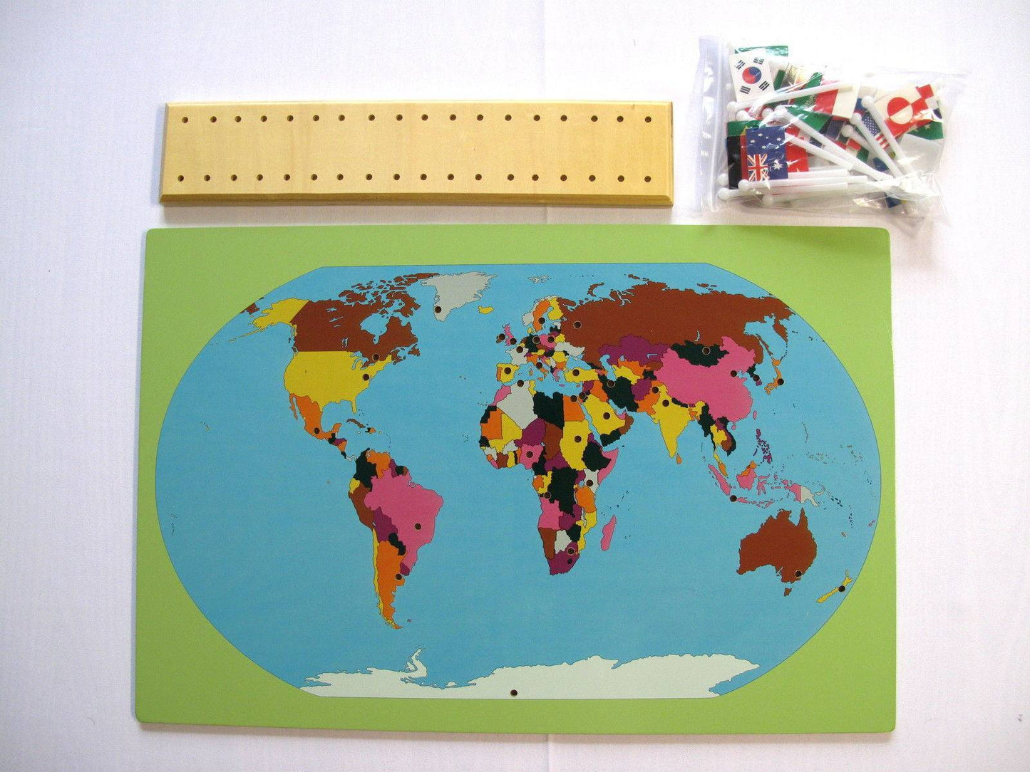 Montessori Map With World Flags - RightToLearn.com.sg
 - 3