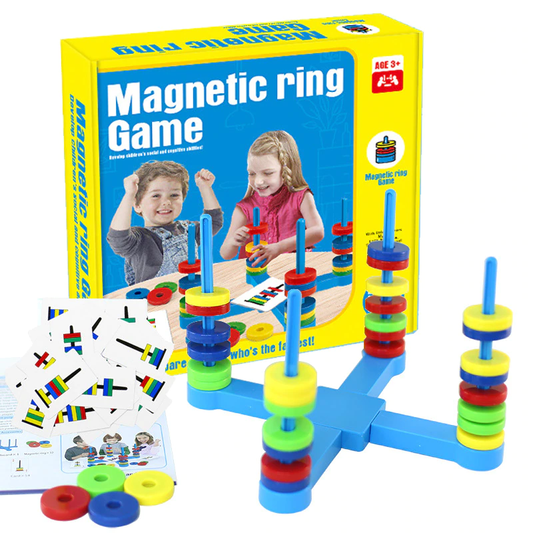 Magnetic Match Ring Game  - Brain teaser IQ Game