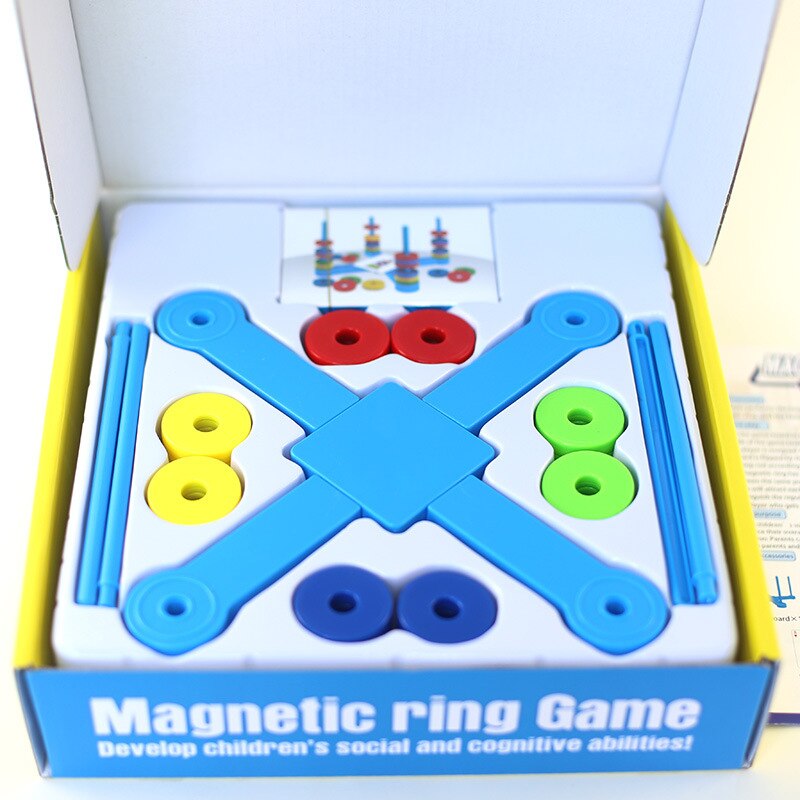 Magnetic Match Ring Game  - Brain teaser IQ Game