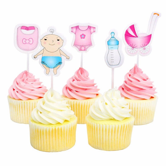 Baby Shower / Birthday Cake Toppers - Decor