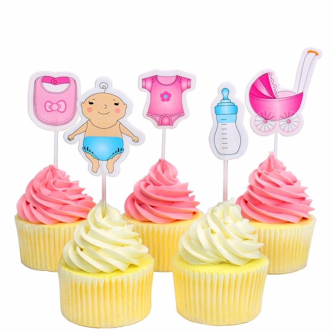 Baby Shower / Birthday Cake Toppers - Decor