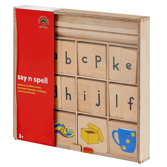 Wooden - Say and Spell