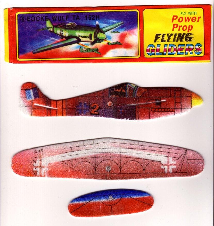 Foam WWII Jet planes DIY Flying Gliders / Aeroplane- Nostalgia