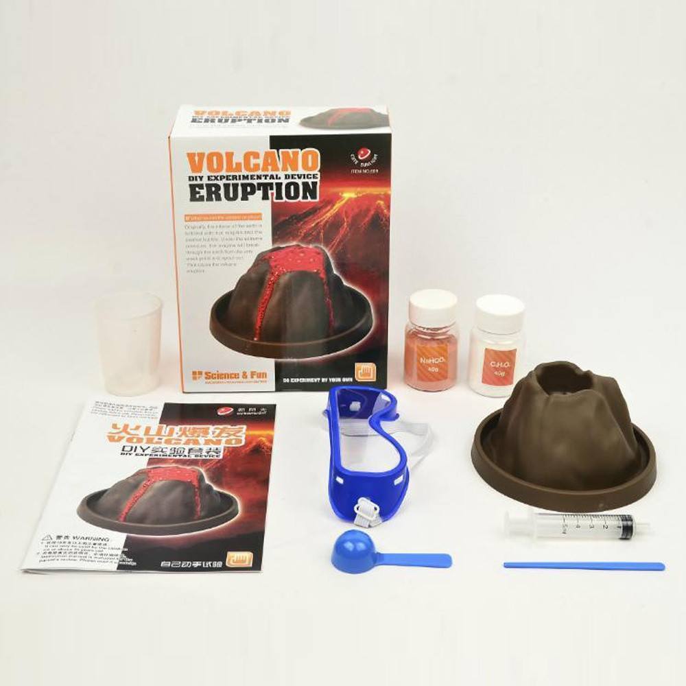 VOLCANO ERUPTION DIY EXPERIMENTAL DEVICE – RightToLearn.com.sg