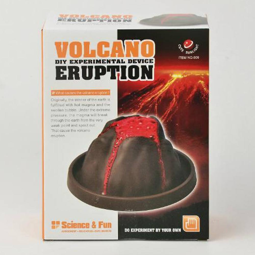 VOLCANO ERUPTION DIY EXPERIMENTAL DEVICE - RightToLearn.com.sg
 - 3