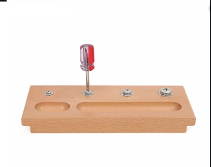 Screwdriver For Homework Practical Life - Wooden Small Screw Driver Activity – RightToLearn.com.sg