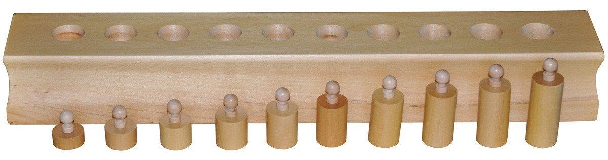 Knobbed Cylinder Blocks  - Set of 4 - RightToLearn.com.sg
 - 3