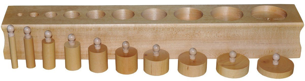 Knobbed Cylinder Blocks  - Set of 4 - RightToLearn.com.sg
 - 4