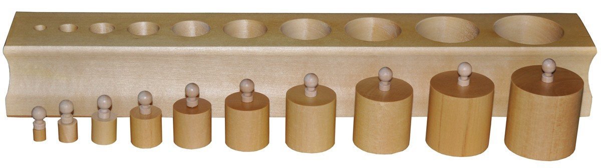 Knobbed Cylinder Blocks  - Set of 4 - RightToLearn.com.sg
 - 5