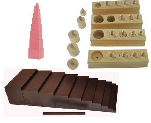 Montessori Sensorial  - Starter Package - Miniature - RightToLearn.com.sg
