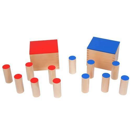 Montessori Sound cylinders with lids - RightToLearn.com.sg
