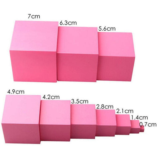 Pink Tower Mini Blocks - RightToLearn.com.sg
 - 3