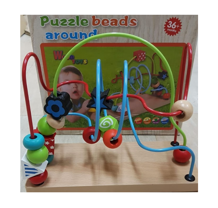 Wooden Bead Maze -  Bead Racer