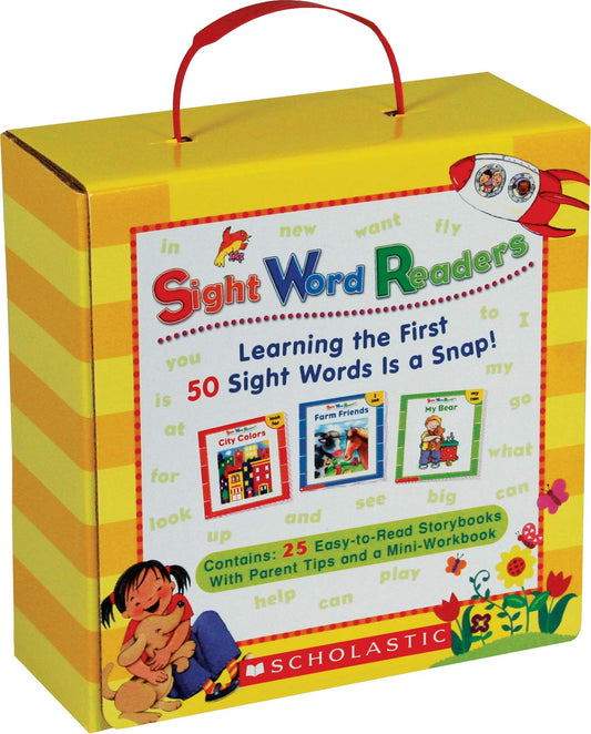 Scholastic - Sight Word Readers - Learning the First 50 Sight Words Is a Snap